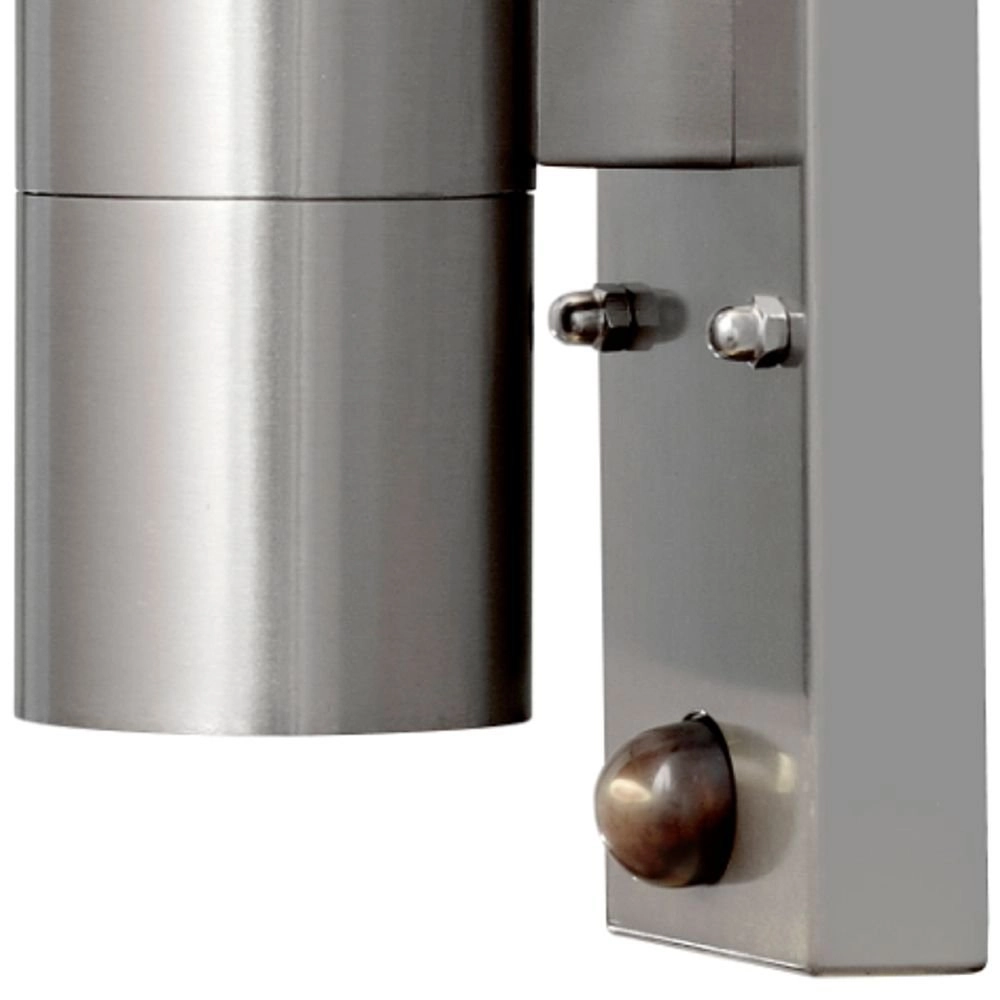 Wall spotlight Modena Up - Down Stainless steel with motion detector KonstSmide 7318307542004