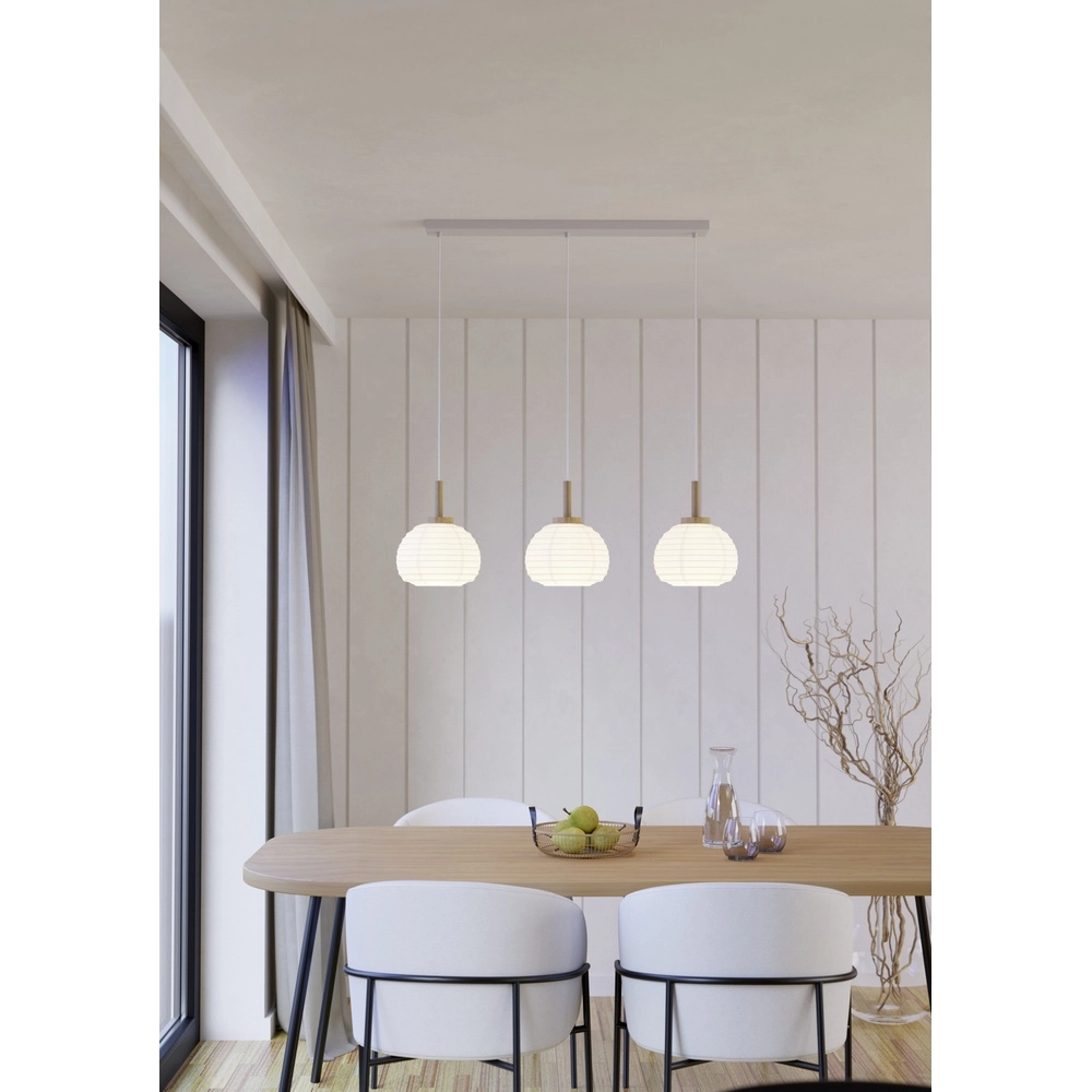3L pendant light Summerhill travel paper - Ø 23cm Eglo 9002759440664