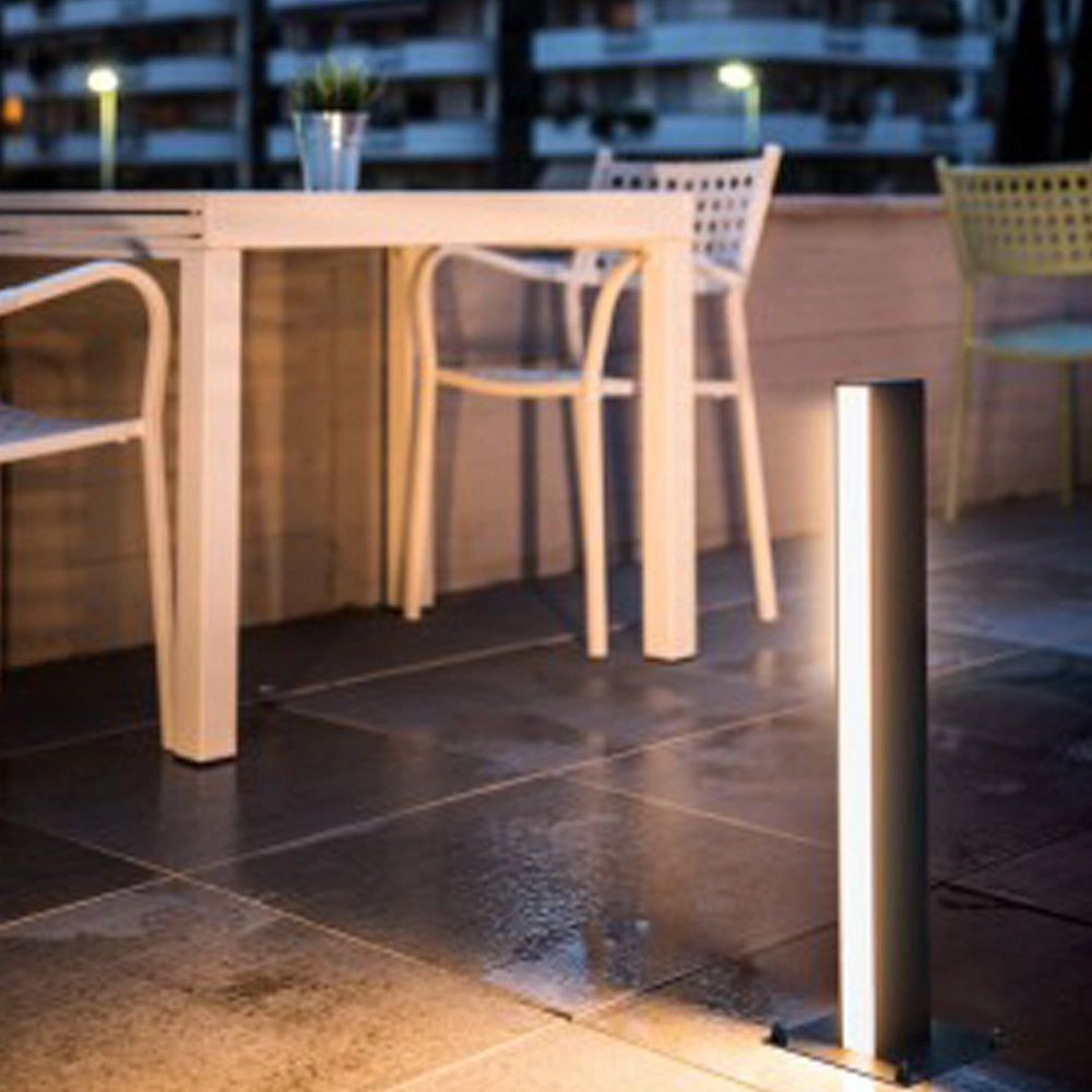 Standing pillar outdoor lamp H-Pol 1x15w - 3000K - 66cm anthracite SLV 4024163167796
