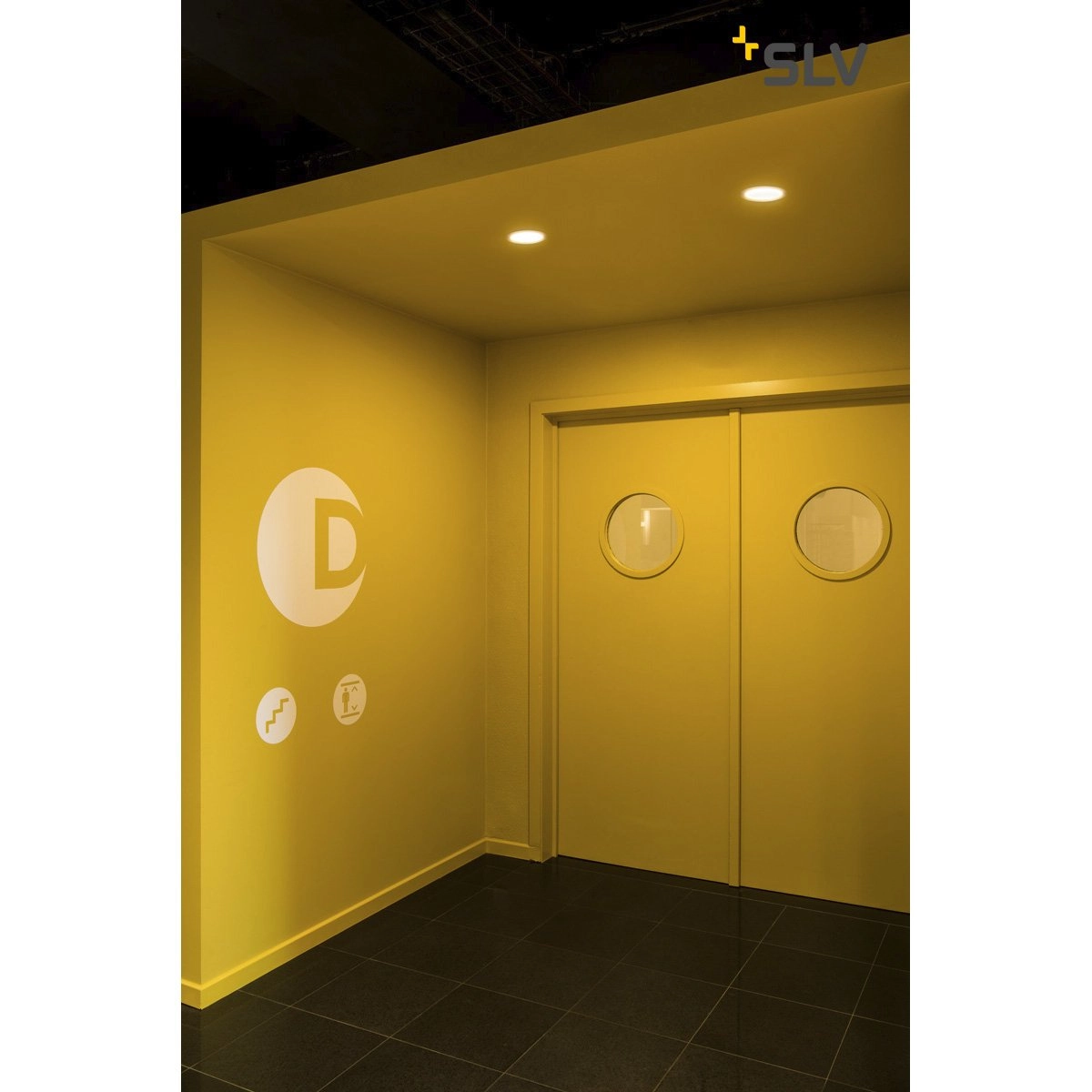 Recessed spotlight Akalo 83 Ø 11cm SLV 4024163195683