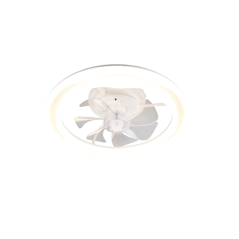 White fan Skaulo design Ø 50cm Trio 4017807698831