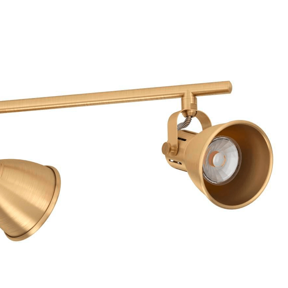 Brass ceiling spot Seras 4x GU10 Eglo 9008606235674