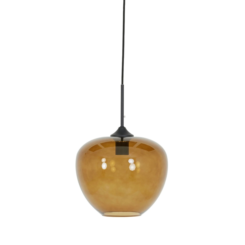 Pendant lamp Mayson Ø 30cm amber