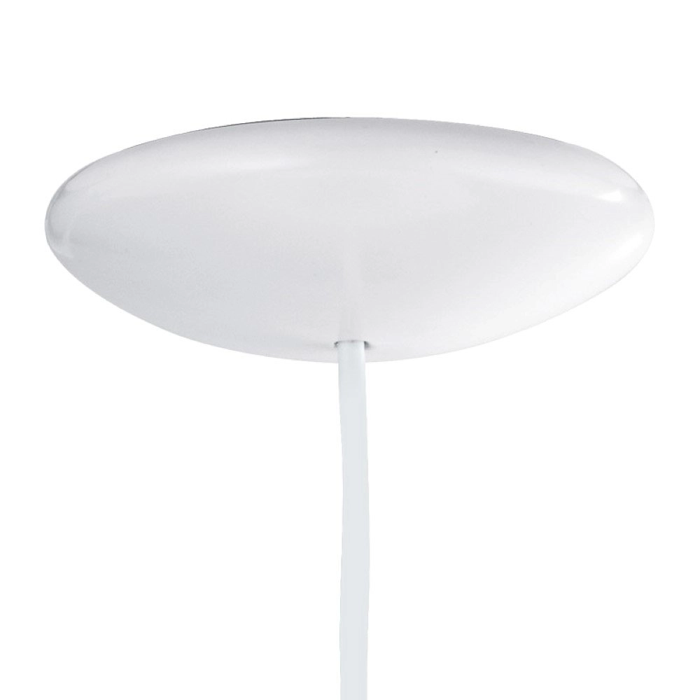 Pendant lamp Obregon white with wood brown Eglo 9002759953836