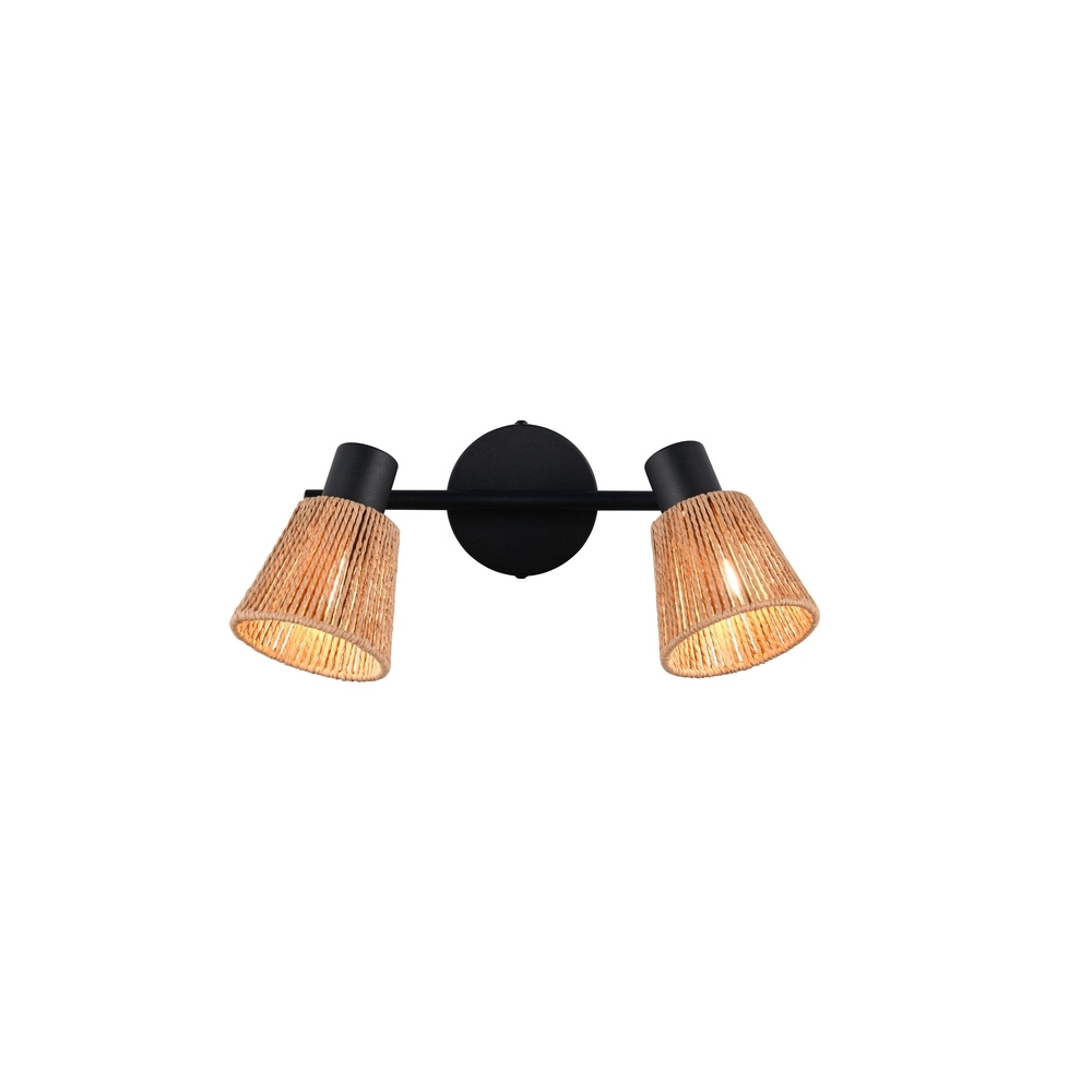 Ceiling lamp Natrel double brown Trio 4017807672343