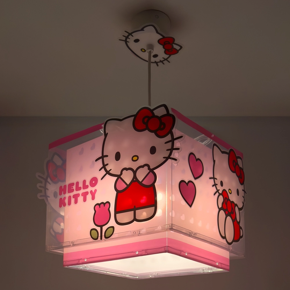 Pendant lamp Hello Kitty pink Dalber 8420406732626