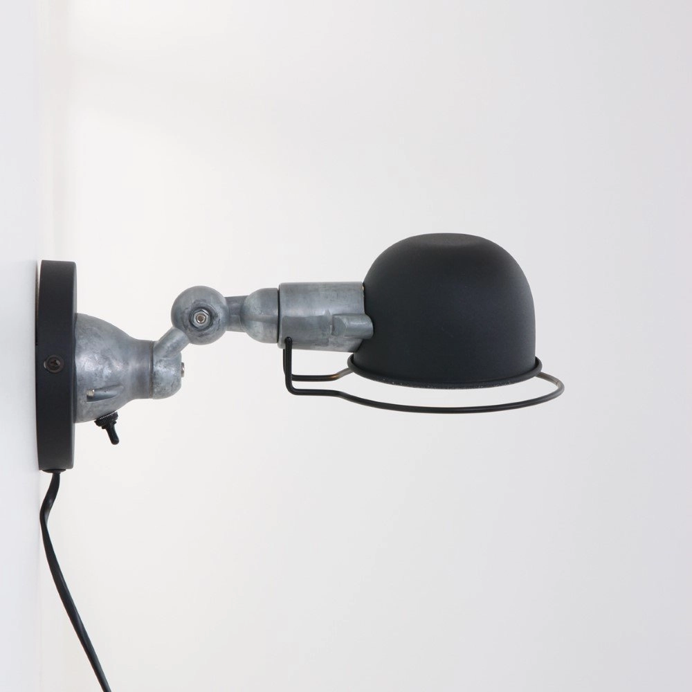 Black Rustic Reading Light Davin Steinhauer 8712746102079