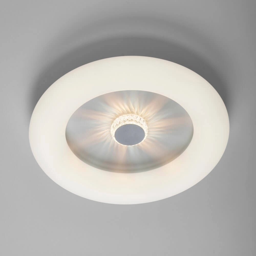 Round ceiling lamp Vertigo white Ø 50cm Just Light 4043689992408