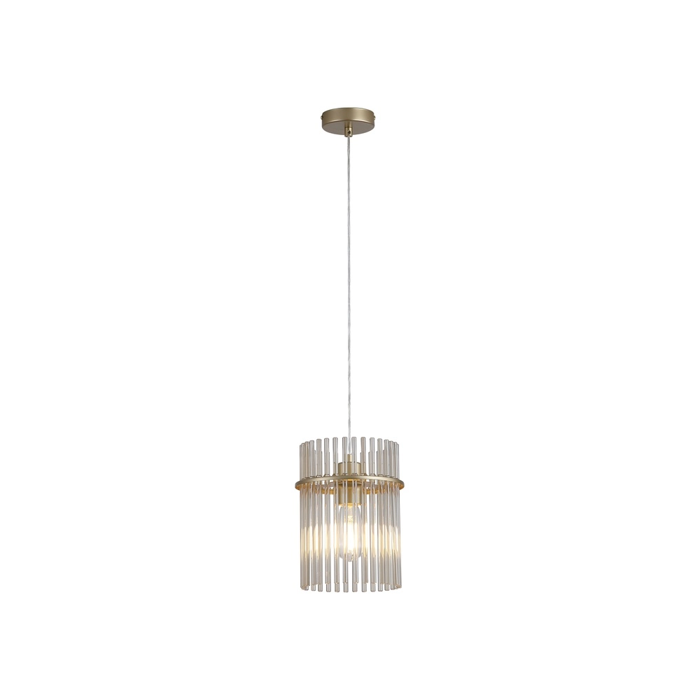 Pendant lamp Swizzle Ø 20cm gold