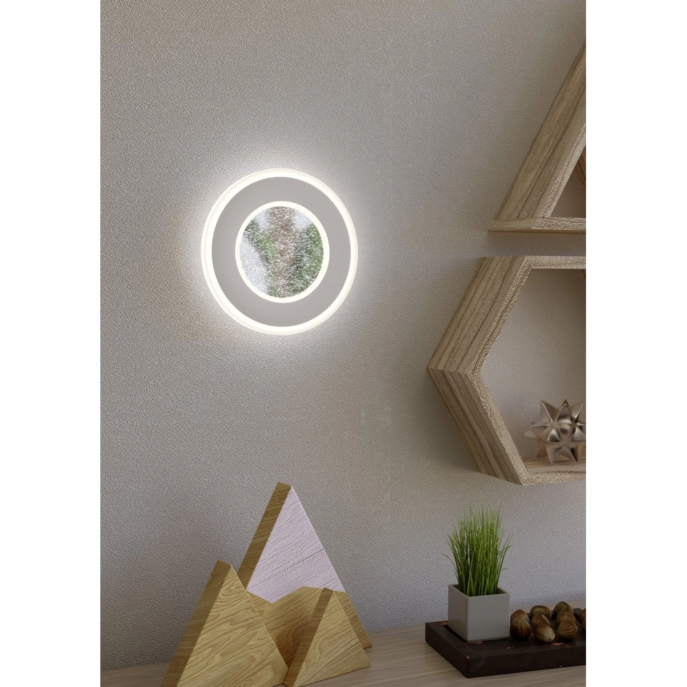 Led wall light Macchioni Ø 20cm - white Eglo 9008606316281