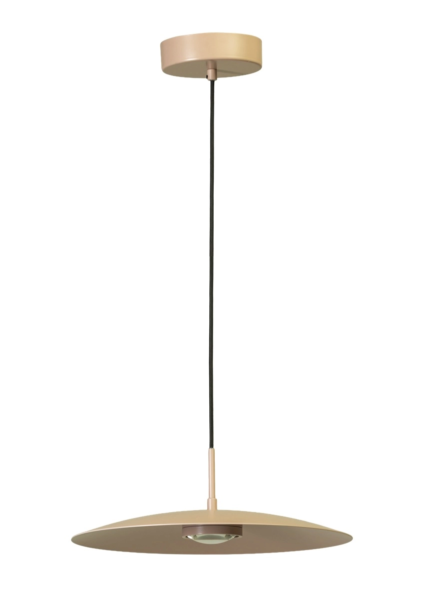 Sleek pendant lamp Sanne Ø 40cm - sand