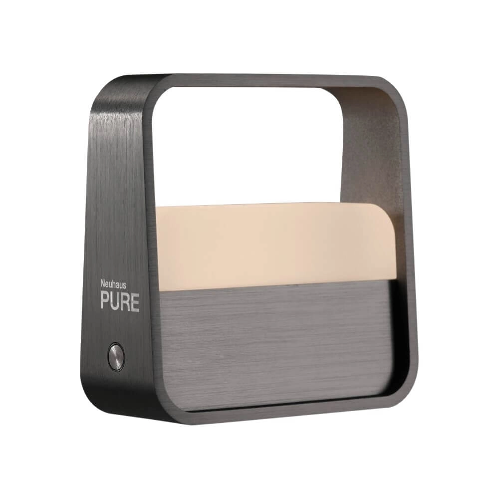 Designer table lamp Pure Go gray Paul Neuhaus 4012248382783