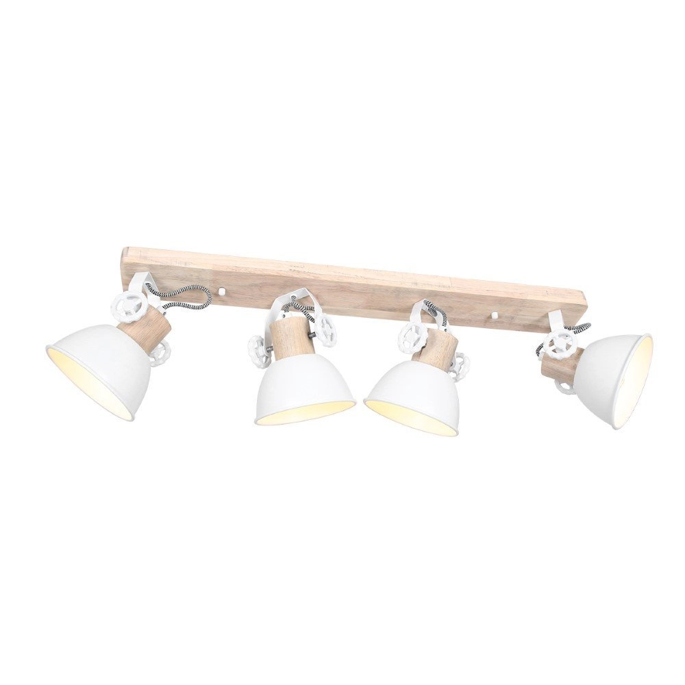 Ceiling spotlight Gearwood 4-light
