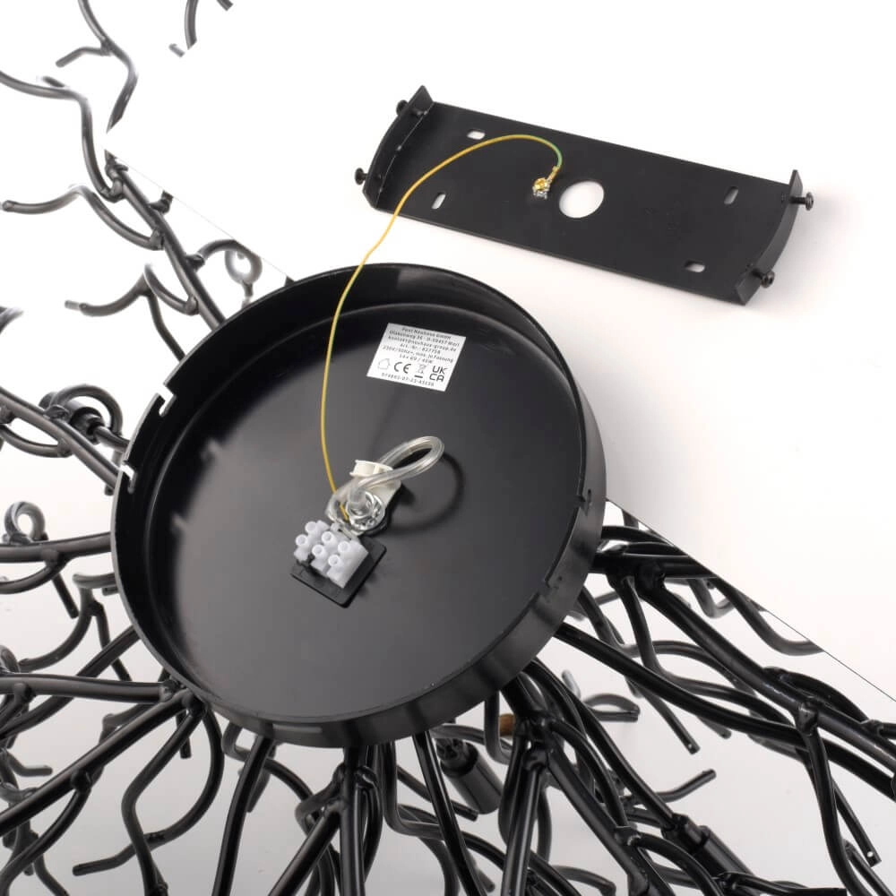 Chandelier Icicle black 100cm Paul Neuhaus 4012248377581