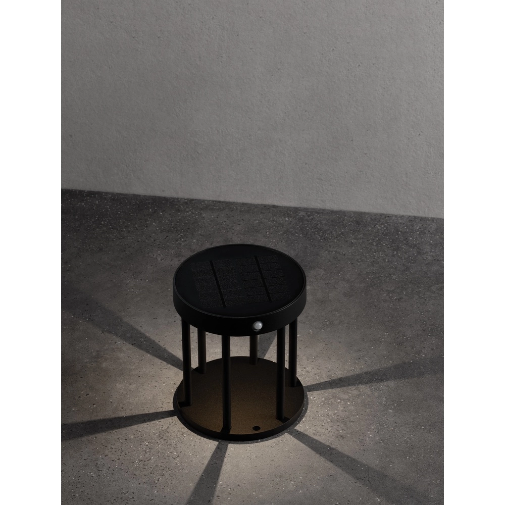 Solar garden lamp Aigo anthracite 18cm Lyora 5212017449429