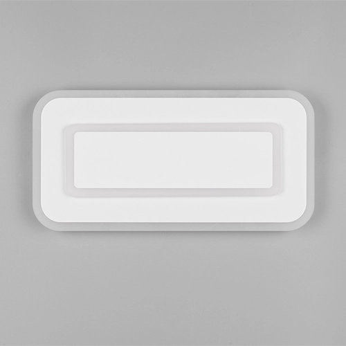 Modern ceiling lamp Riva white 40cm Trio 4017807682939