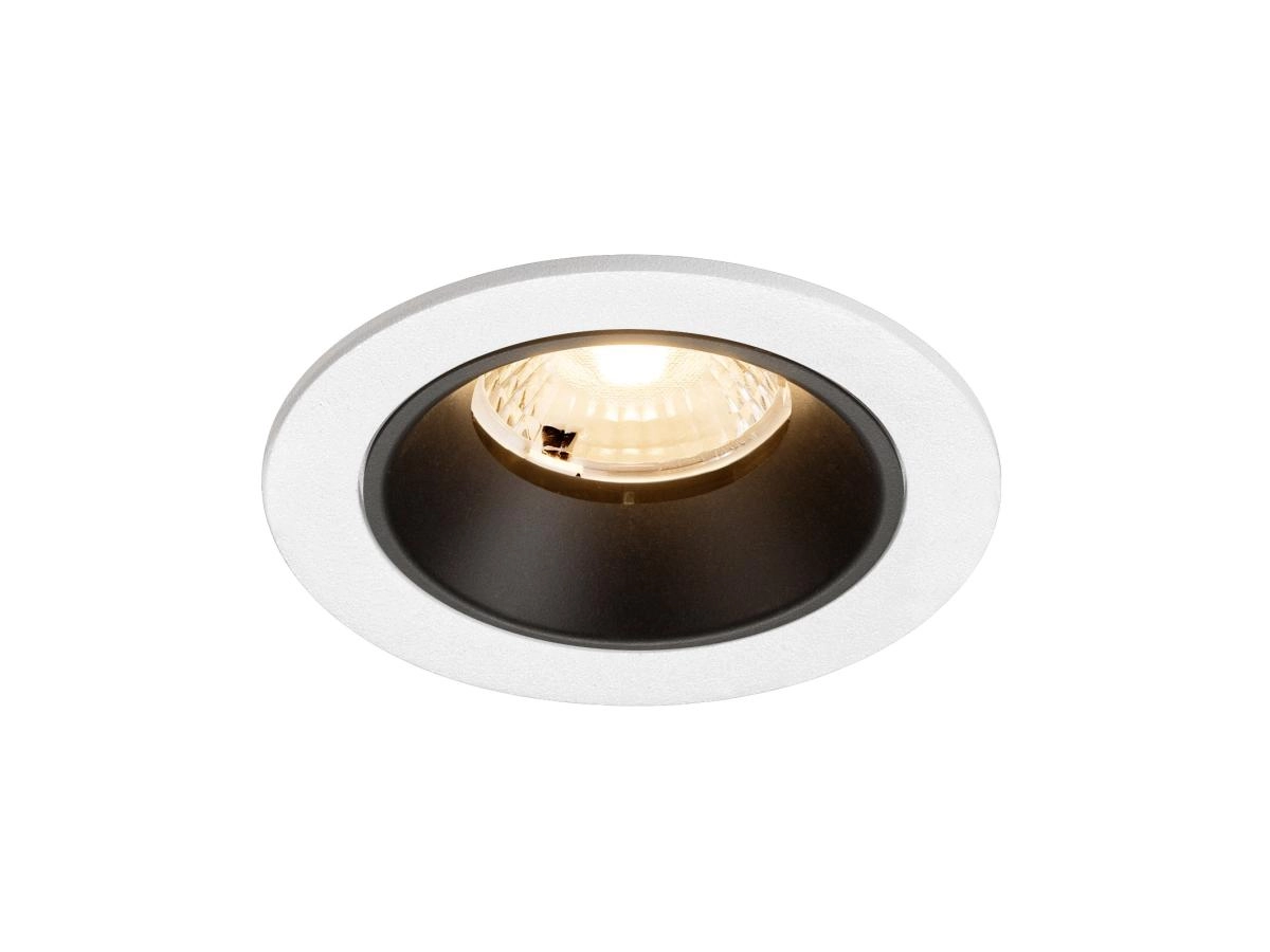 Recessed spotlight Numinos S white/black 2700K - 40deg