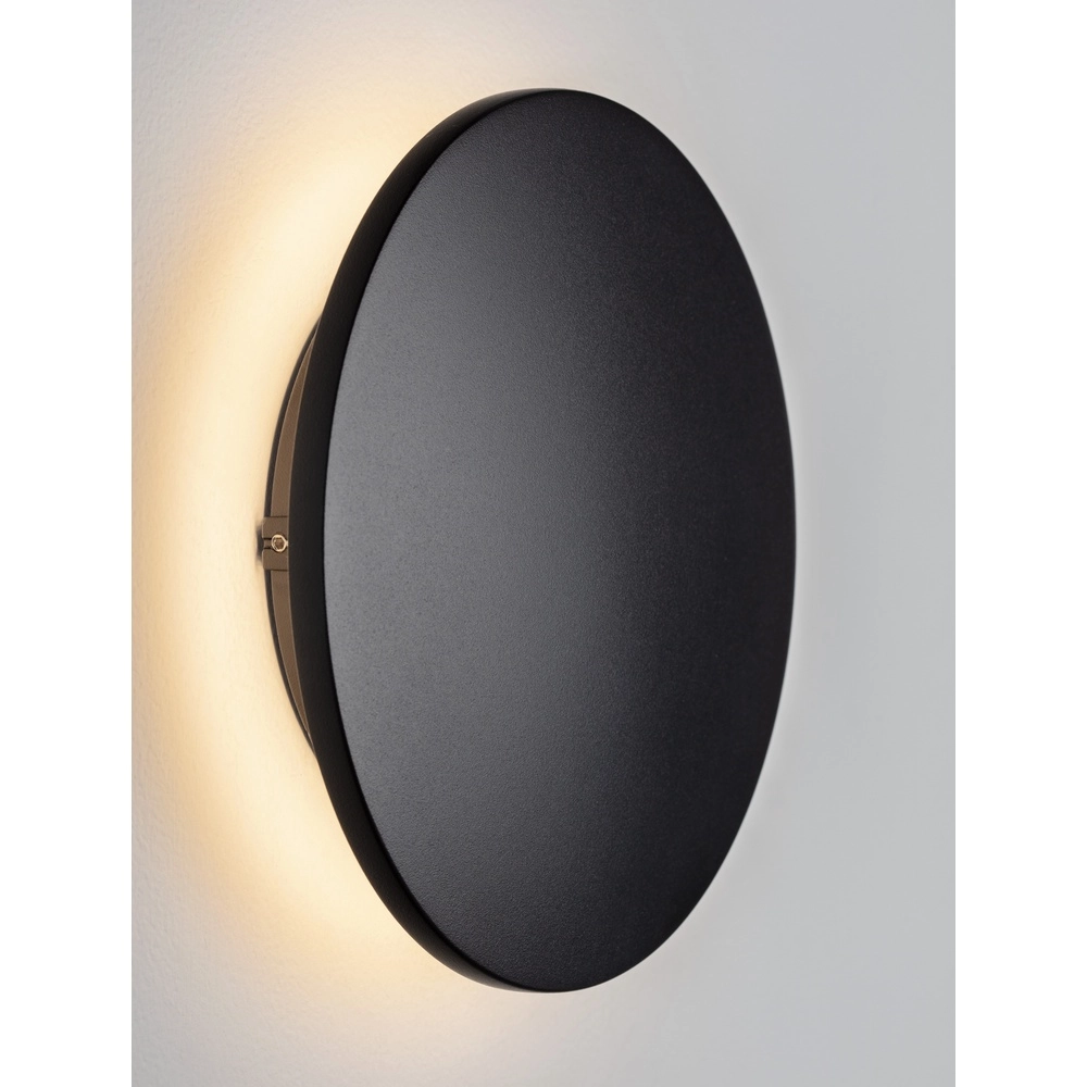 Round wall lamp Copper black Ø 18cm Lyora 5212017447340