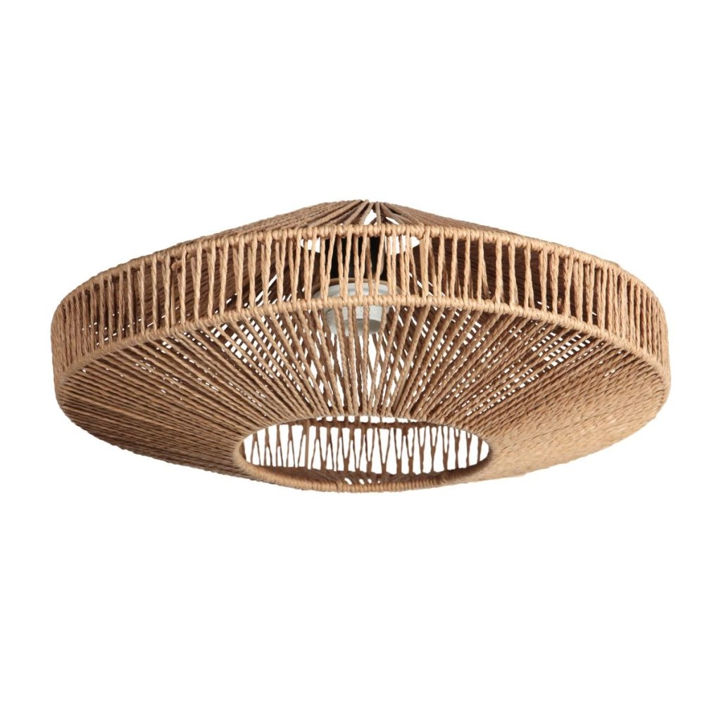 Pendant lamp Ropex with rattan shade Ø40cm Steinhauer 8712746182774