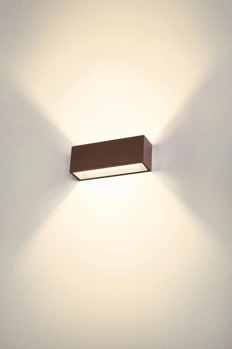 Led wall spot Sitra L Rust SLV 4024163252539