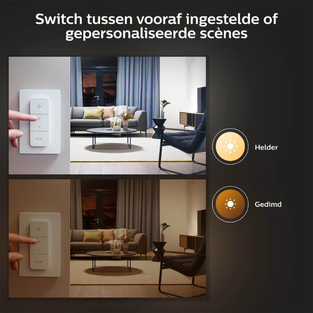 Hue Starterpack - E27 - 10W - White set of 3 Philips 8719514289130