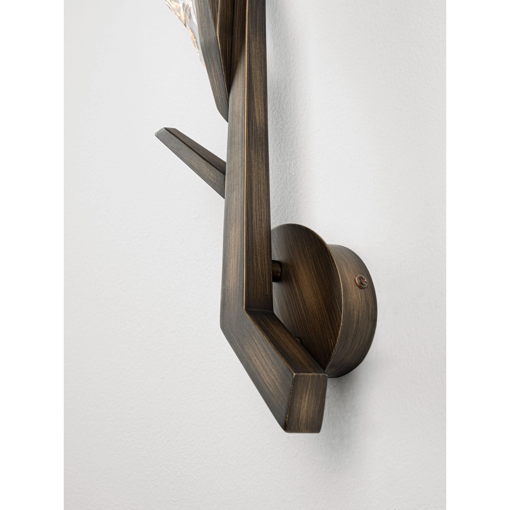 Antique wall lamp Greta Antique brass Lyora 5212063500358