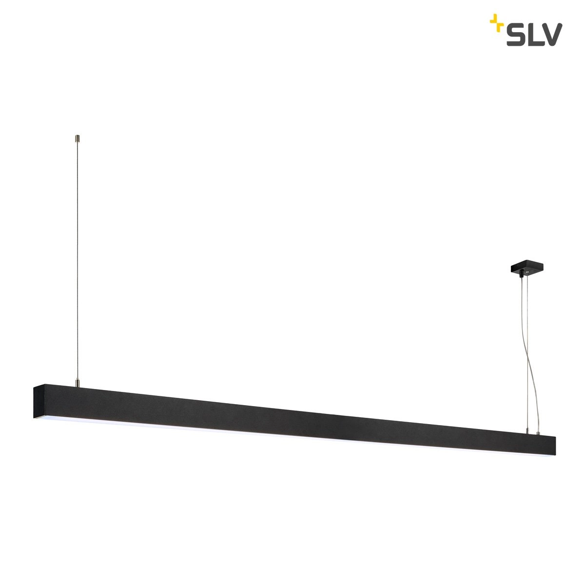 Office hanging lamp Glenos 4000K 200cm black