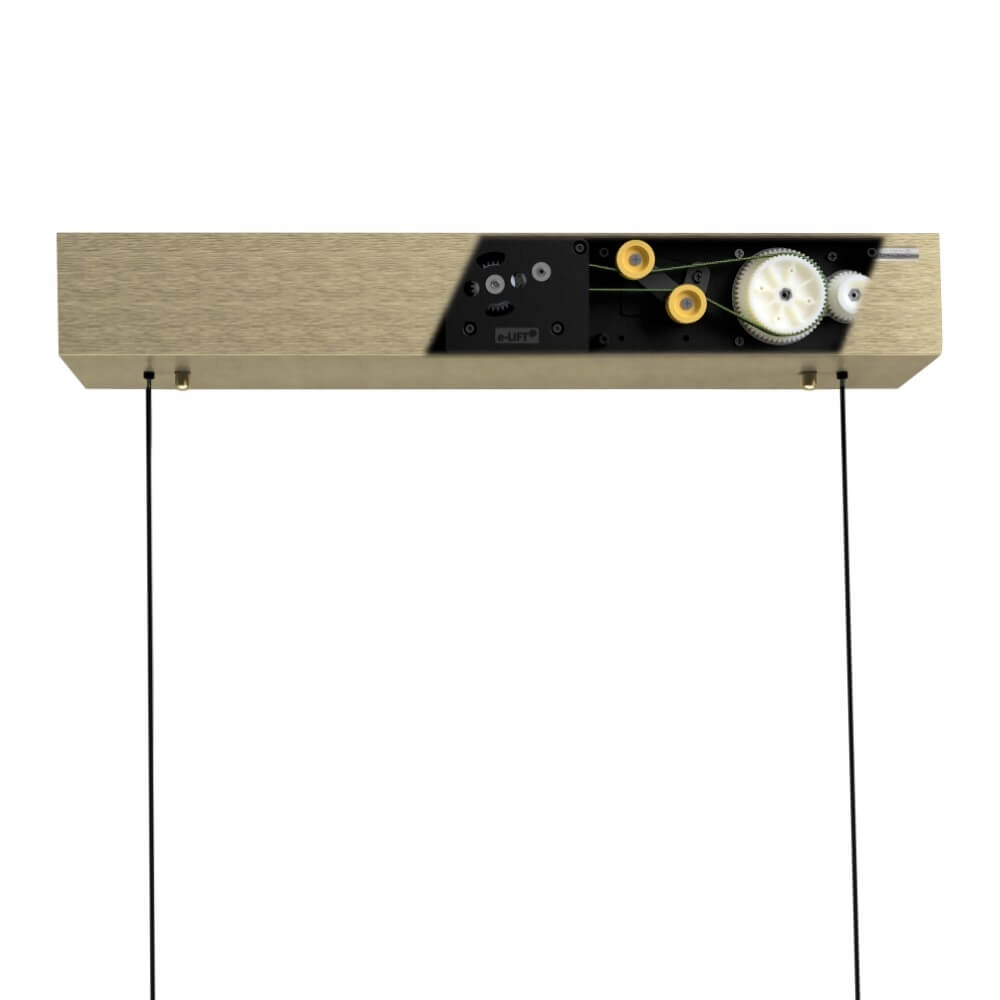 Design hanging lamp Pure Moto-Rise brass Paul Neuhaus 4012248371626
