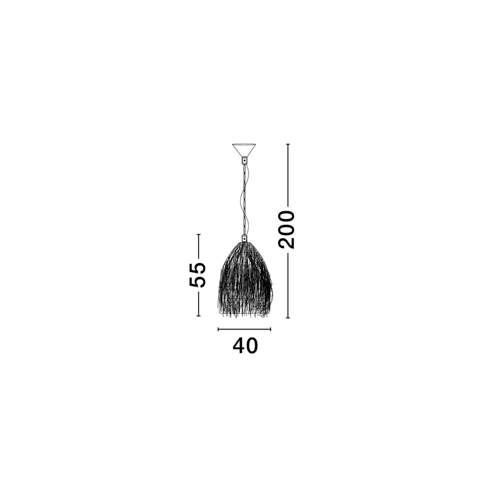 Natural pendant lamp Hay Ø 61cm Lyora 5212017452887