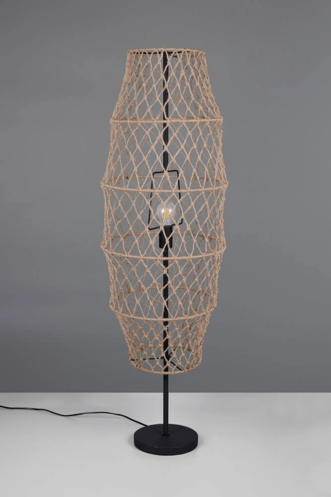 Rattan floor lamp Hive Ø 38cm Trio 4017807637243