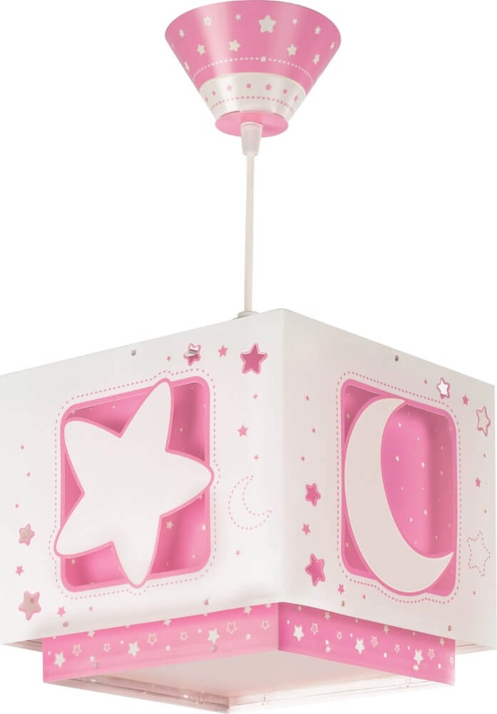 Children's room pendant lamp Moonlight pink Dalber 8420406002873