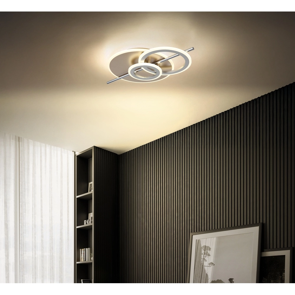 Design ceiling lamp Norris Champagne Globo 9007371531820