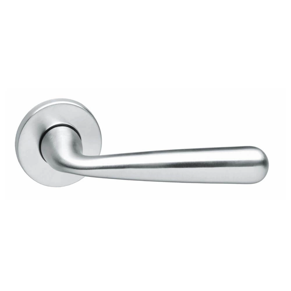 Classic door handle Yvonne matt chrome