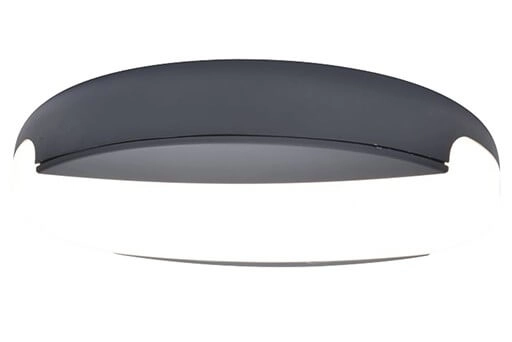 Designer ceiling lamp Sweep anthracite