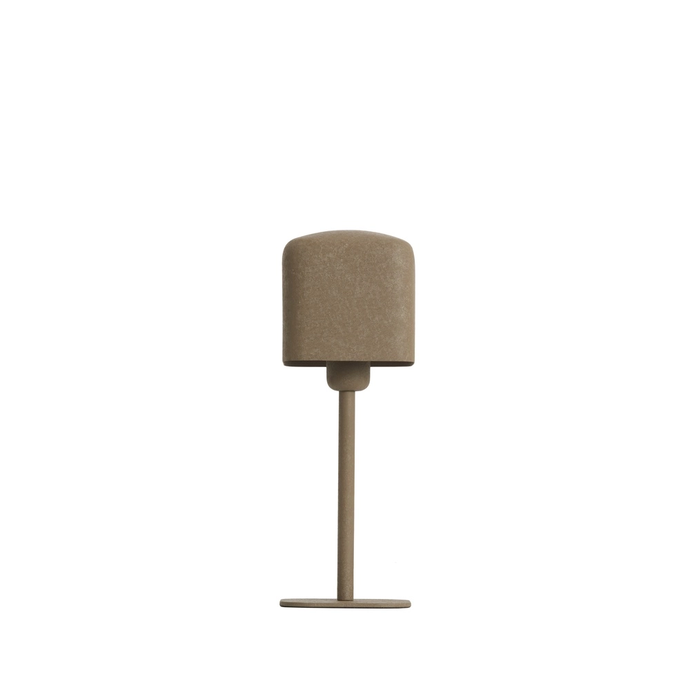Bedside Lamp Elenie 13x13cm - matte dark brown