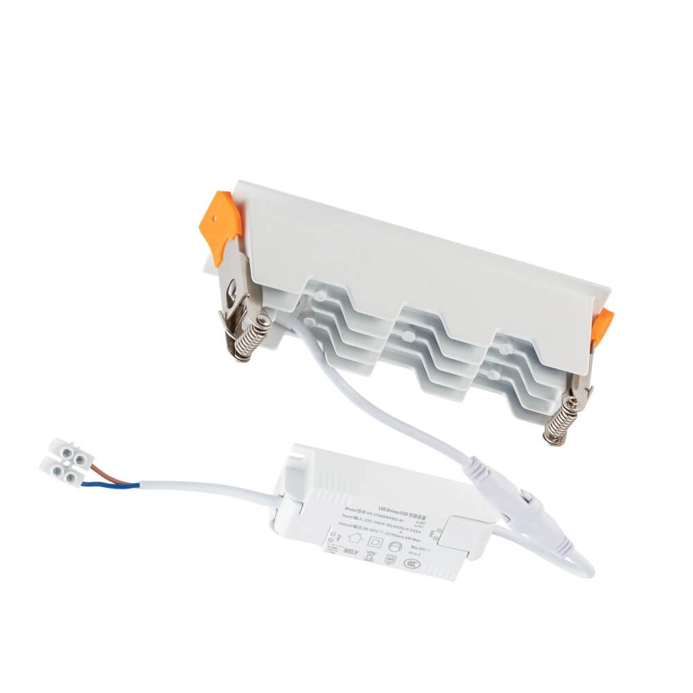 White recessed spotlight Midi Led 5x1 LEDs - 4000K Lyora 5903139100434
