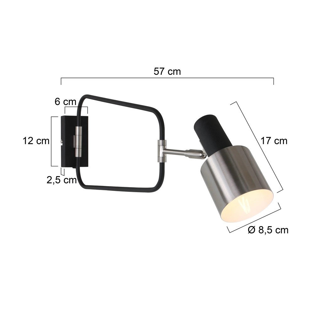 Wall lamp Fjorgard Steinhauer 8712746125092