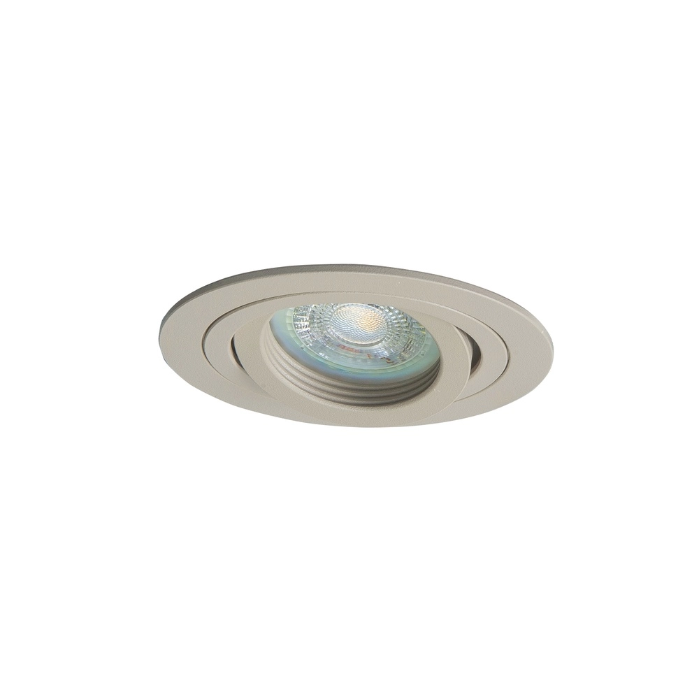 Recessed spotlight Downlights Orientable sand brown