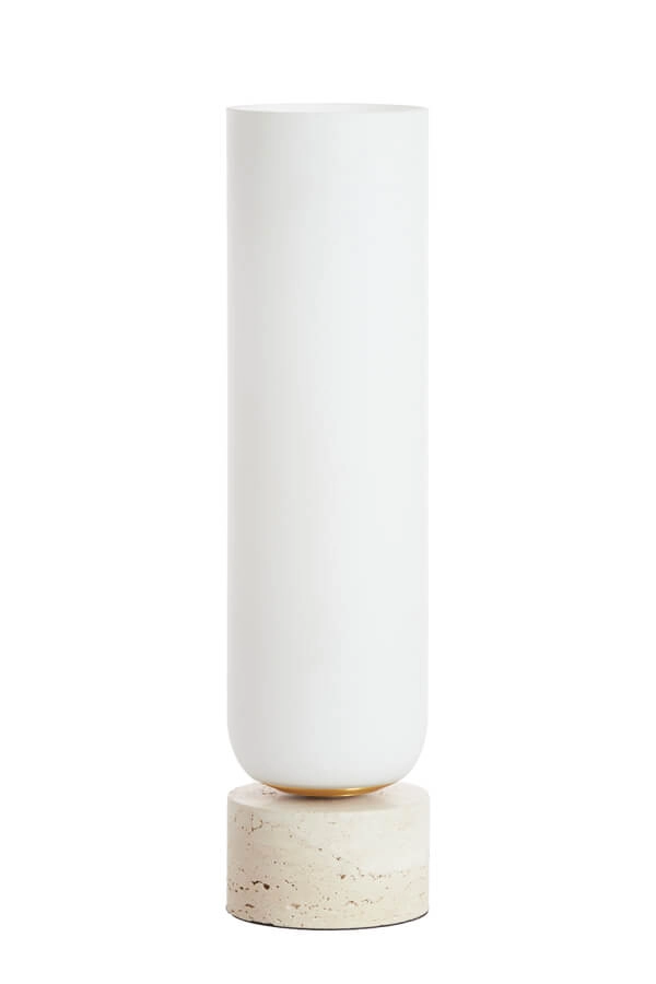 White table lamp Rylano 47cm Light & Living 8717807744915