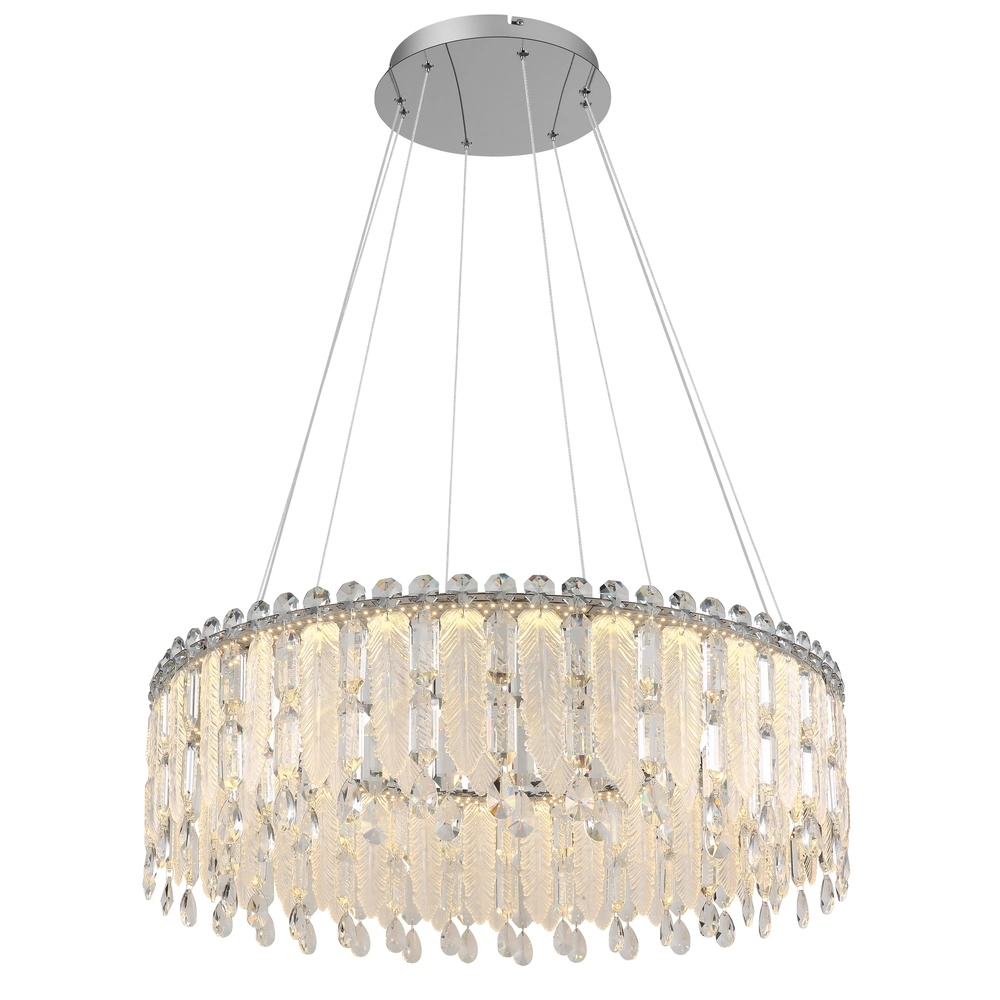 Pendant lamp Klunka chrome Ø 79.5cm Globo 9007371450107