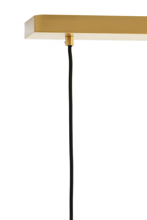Golden pendant lamp Moroc 3-light Light & Living 8717807686444
