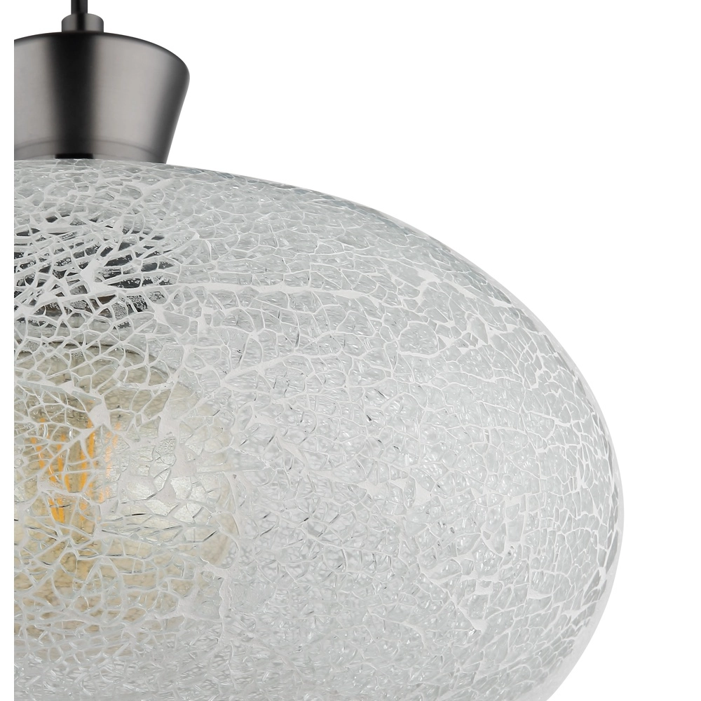 Single pendant lamp Brokana gunmetal Globo 9007371575466