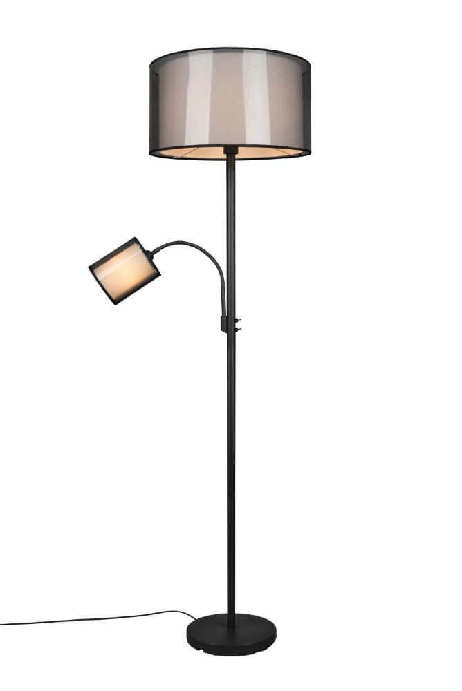 Designer table lamp Burton with reading lamp Trio 4017807538731