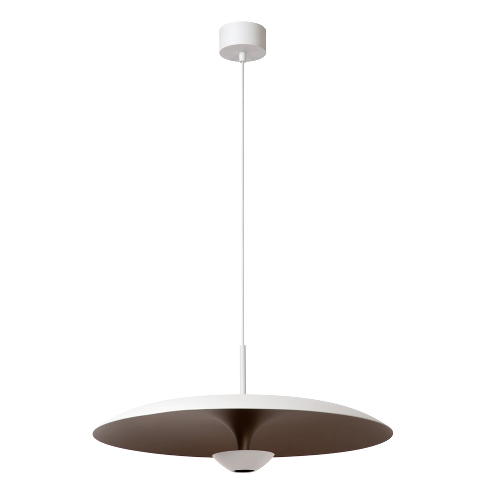 Design pendant lamp Kenneth white Ø 60cm Premium by Lucide 5411212410467