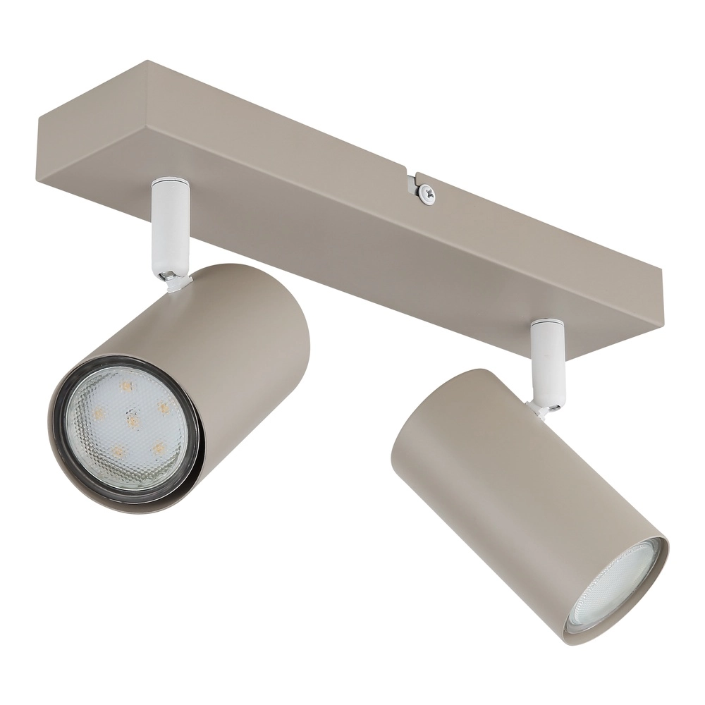 2-light ceiling spotlight Robby sand brown Globo 9007371566457