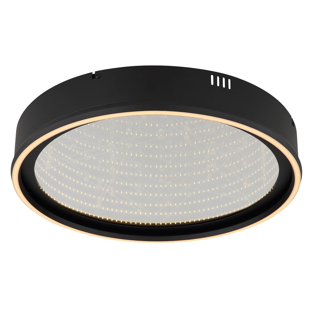 Black ceiling lamp Mirrora Ø 51.5cm Globo 9007371575848