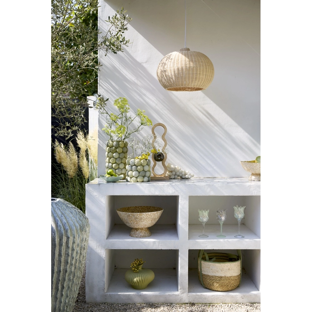 Rattan pendant lamp Melzor Ø 45cm - natural Light & Living 8717807820602