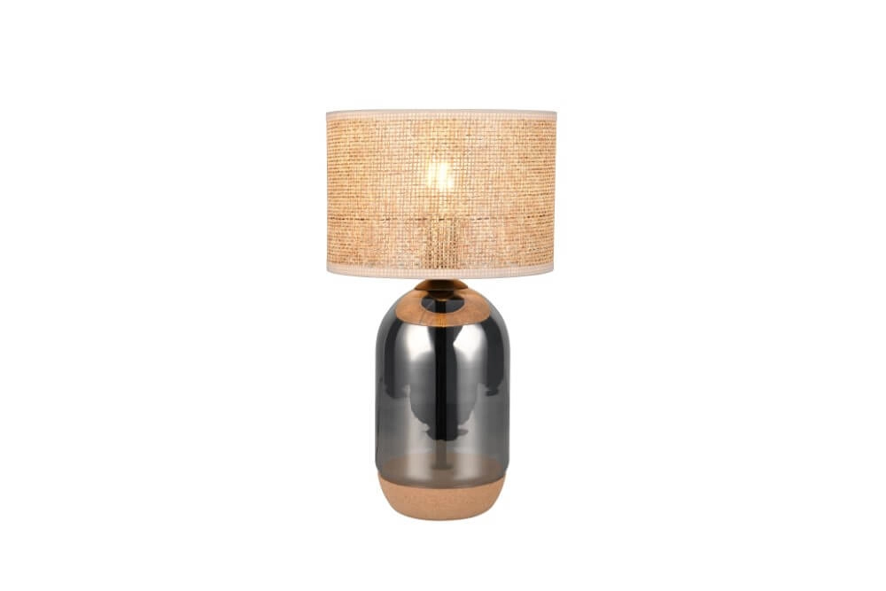 Country table lamp Tara Ø 25cm Trio 4017807620597