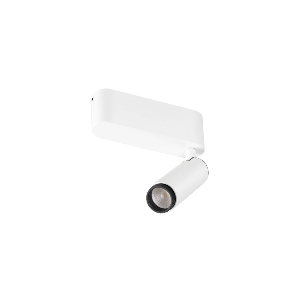 Surface-mounted spot Grip! S white with black 2700K SLV 4024163305006