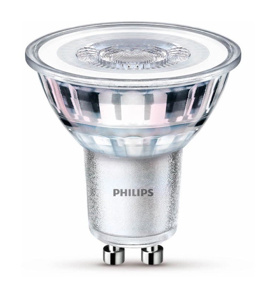 4,6W - GU10 - 2700K - 355 lumen set with 2pcs Philips 8718699774271